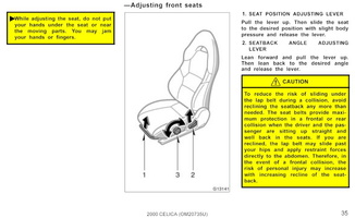 celica owners manual 035