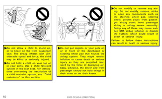 celica owners manual 050