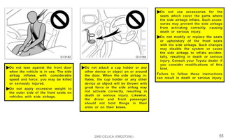 celica owners manual 055