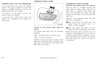 celica owners manual 080