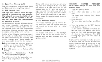 celica owners manual 092